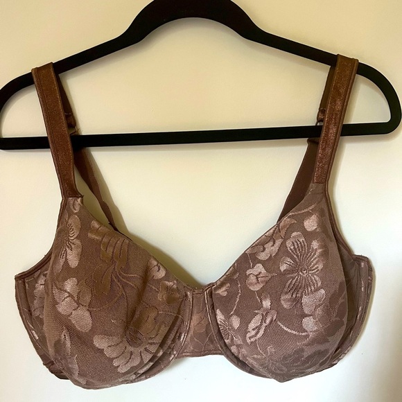 Cabernet Bra in Chocolate Brown Underwire Plus Size 42DD - Picture 1 of 7